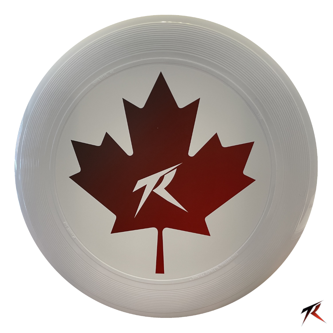 TR Maple Leaf Frisbee